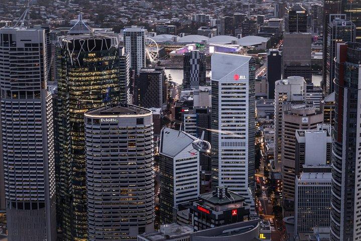 Brisbane City - Privat helikopter solnedgangsflyvning - 25min