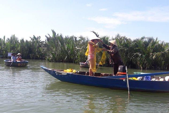 Hoi An plattelandsfietstocht (groentedorp - mandboot - vissersdorp)