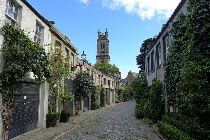Edimburgo: Dean Village Circus Lane Excursão a pé com um local