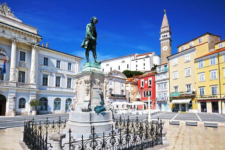 Piran en panoramische Sloveense kust - kustexcursie vanuit Koper