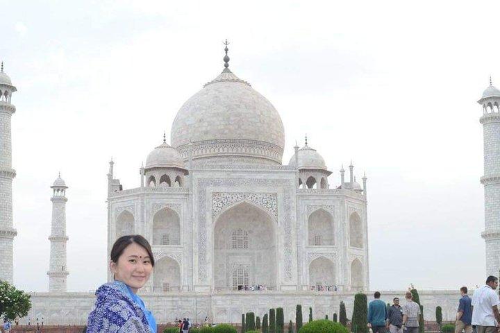 Taj Mahal und Agra Fort Private Sunrise Ganztagestour mit Tuk-Tuk