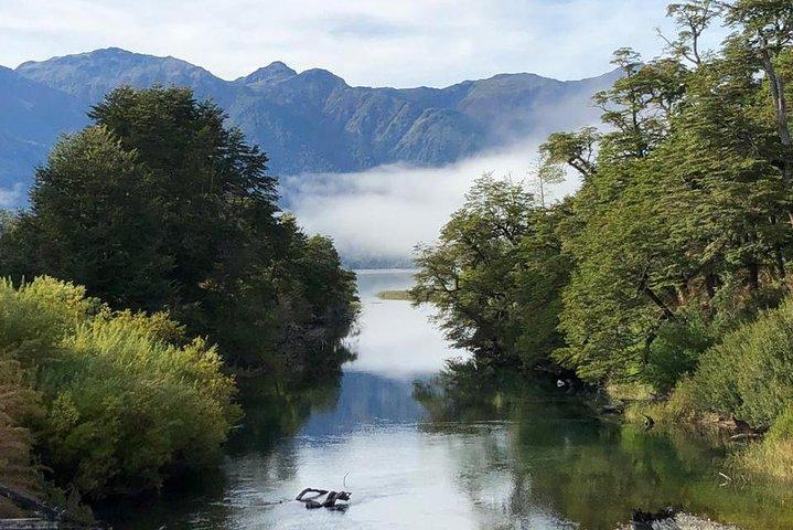 Camino de los siete Lagos, bilingüe