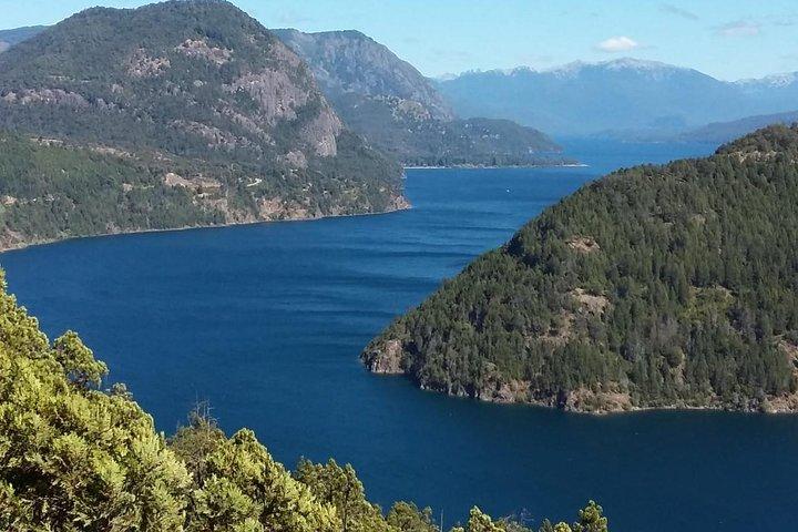 Camino de los siete Lagos, bilingüe