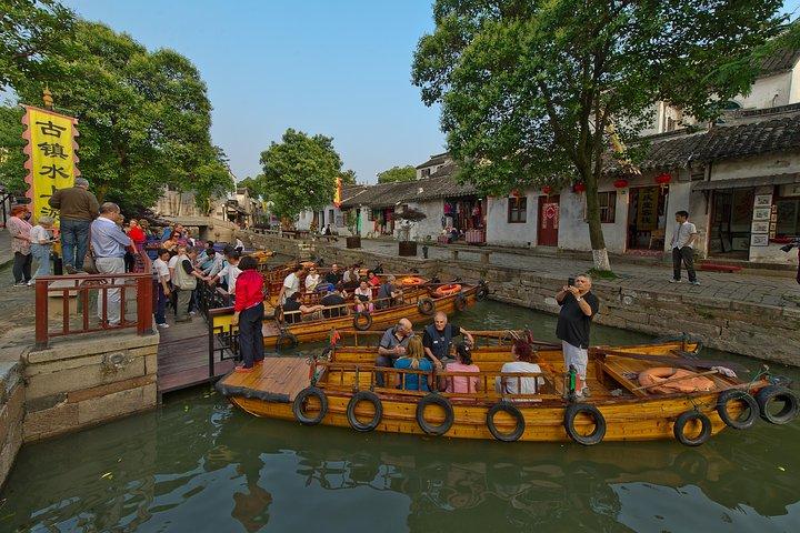 Visite privée du musée de Suzhou, du jardin du maître des filets et croisière dans la ville de Tongli