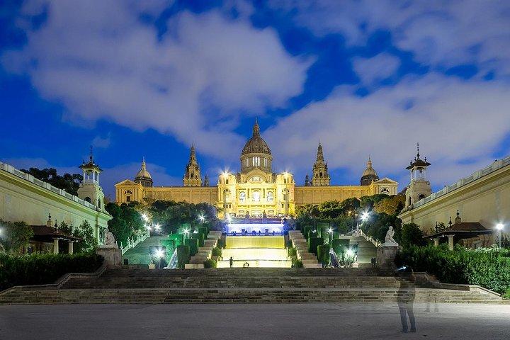 Privat sightseeing i Barcelona om natten