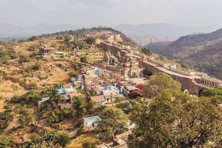 Kumbhalgarh-stier (guidet heldags sightseeingtur Udaipur)