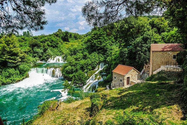 Tour privato delle cascate di Sibenik e Krka