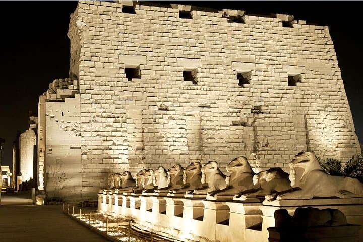 Private Sound and Light show at Karnak Temple in Luxor