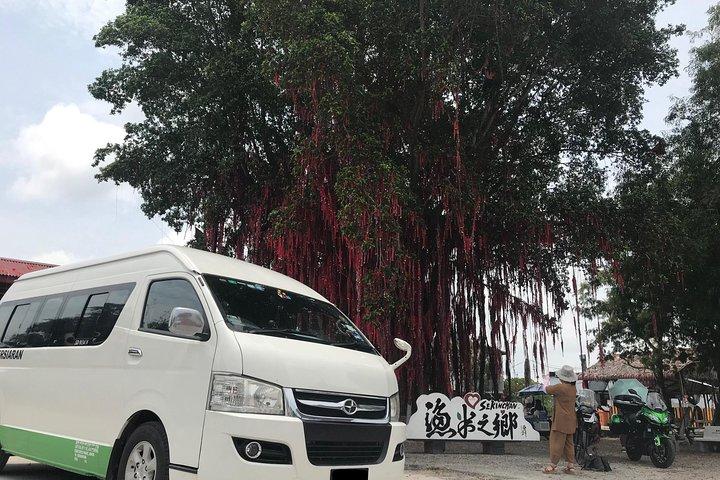 Chauffeur: Malacca naar Cameron Highlands Transfer [Van]