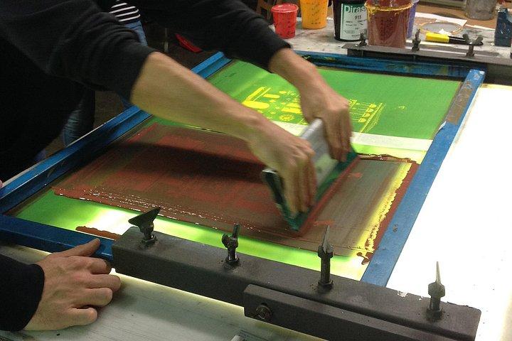 Opdagelse af kunstnerisk serigrafi