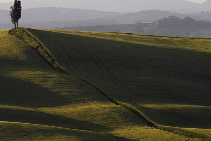 Fietstocht onderdompeling val d'Orcia
