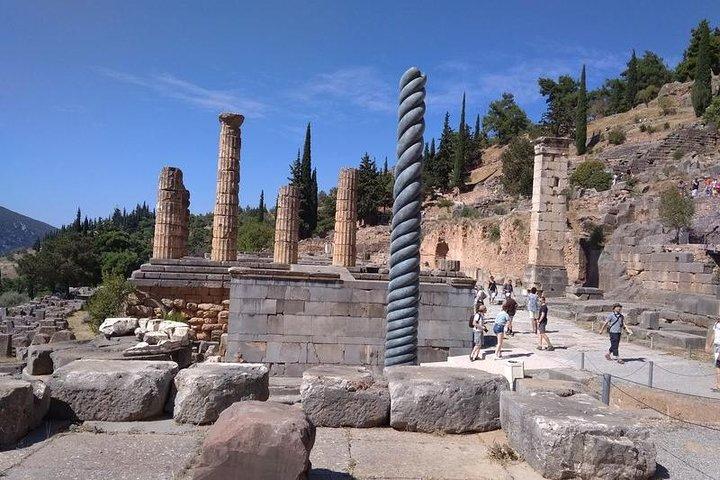 Delphi, Ausflug ins "Zentrum der Antike"