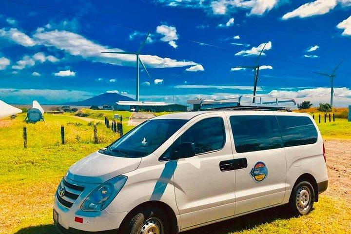 Transporte privado de um caminho para o Aeroporto de Managua para San Juan del Sur