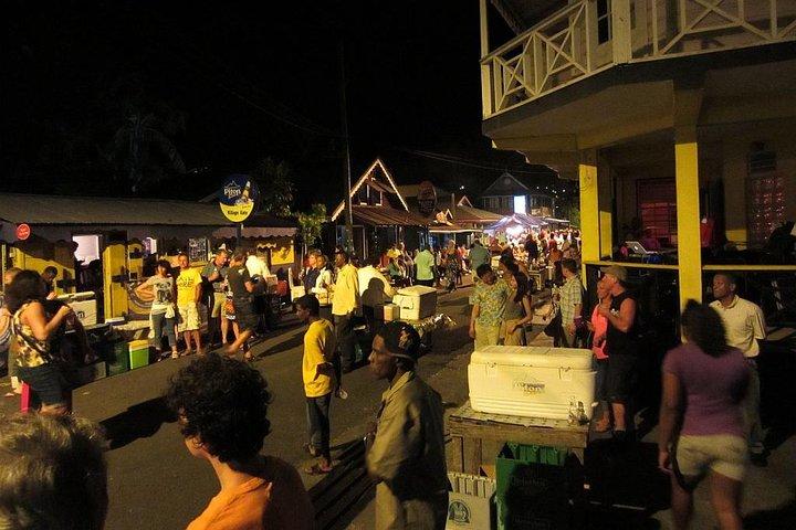 セントルシアのフライデーナイトストリートパーティー