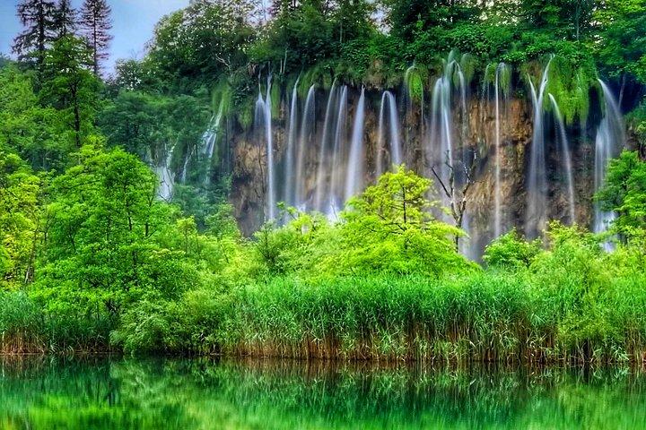 Split till Zagreb privat transfer med Plitvice Lakes-turné