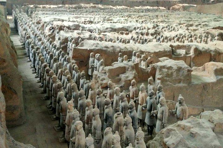 Xi'an hoogtepunten kleine groepstour van terracotta krijgers en stadsmuur