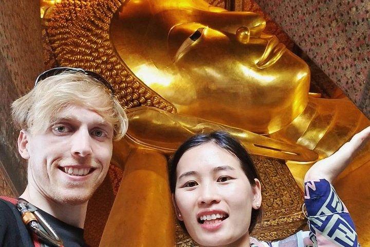 Bangkok Two-Temple Adventure: Wat Pho, Wat Arun e Crossing do Rio
