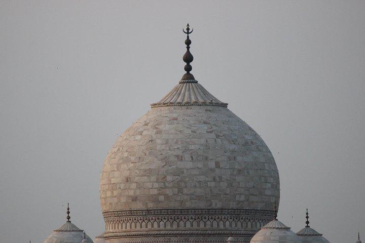 Privat: Taj Mahal-Tour am selben Tag von Jaipur mit dem Auto (All Inclusive)