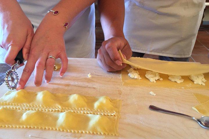 Aula de culinária tradicional em San Gimignano
