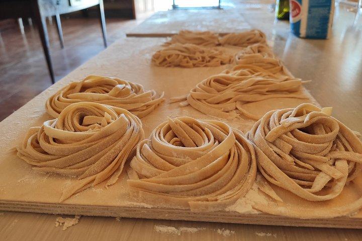 Aula de culinária tradicional em San Gimignano