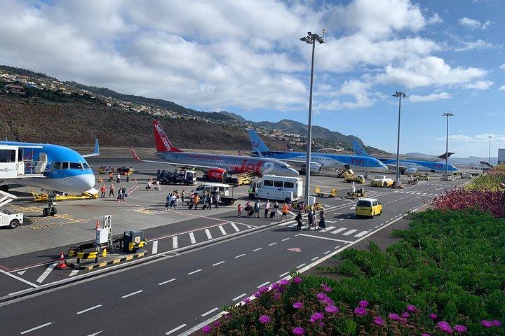 Madeira flygplats tur och retur privata överföringstjänster