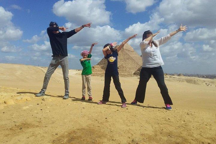 Beste dagtour naar het Egyptisch museum en de bazaar van de piramides van Gizeh