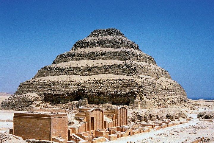 Sakkara Pyramid + Memphis + Dahshour
