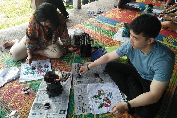 Clase magistral de batik con proceso completo