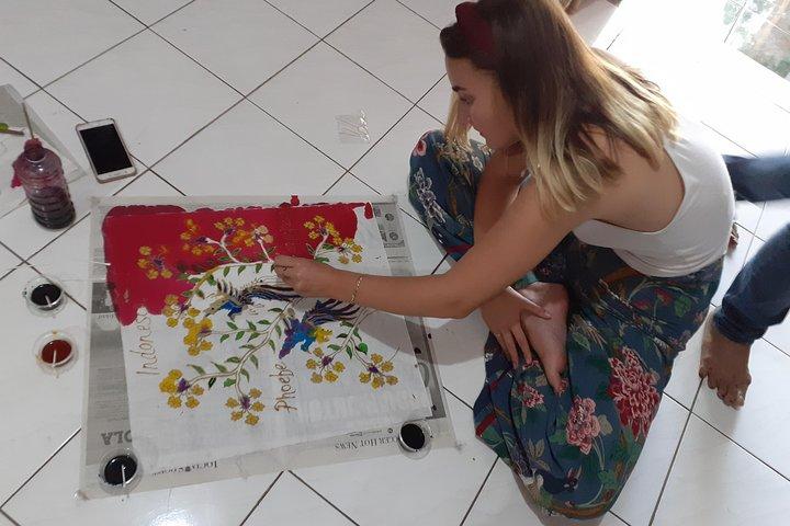 Clase magistral de batik con proceso completo