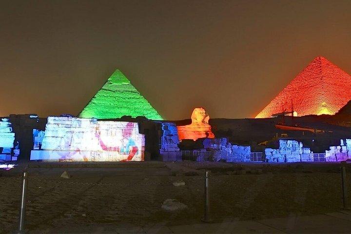 Sound and Light Show på Giza-pyramiderne