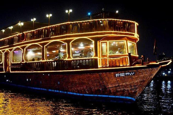 Dîner croisière sur la crique de Dubaï avec transfert
