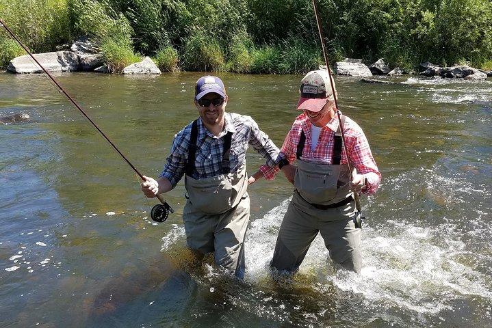 Experiencia guiada de pesca con mosca en Park City