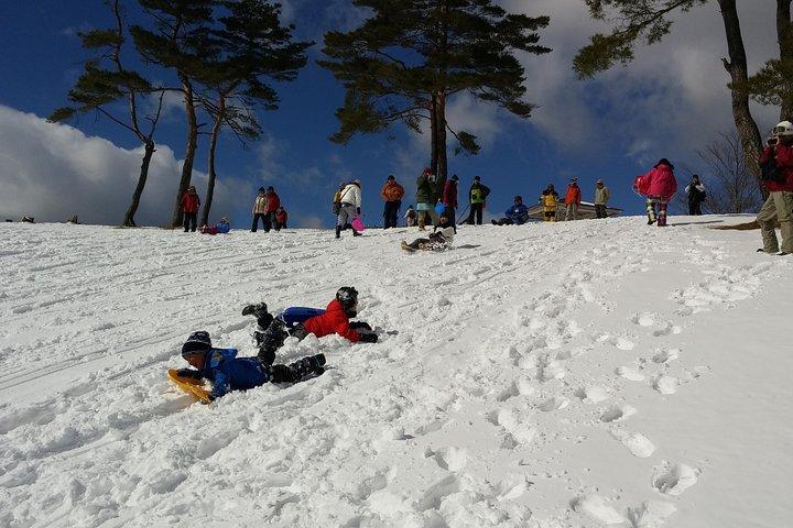 -Næv bjergvandring ved foden af Asama- Karuizawa Snowshoe Tour