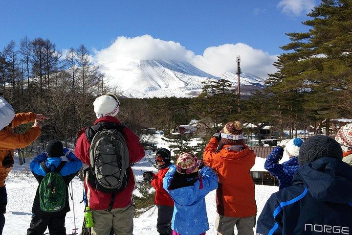 -Næv bjergvandring ved foden af Asama- Karuizawa Snowshoe Tour