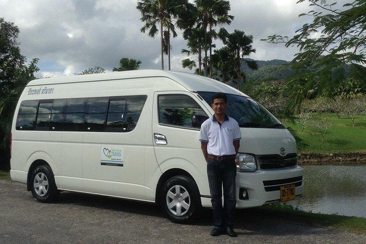 Privat ankomst transfer Phuket lufthavn til Khao Lak Hoteller