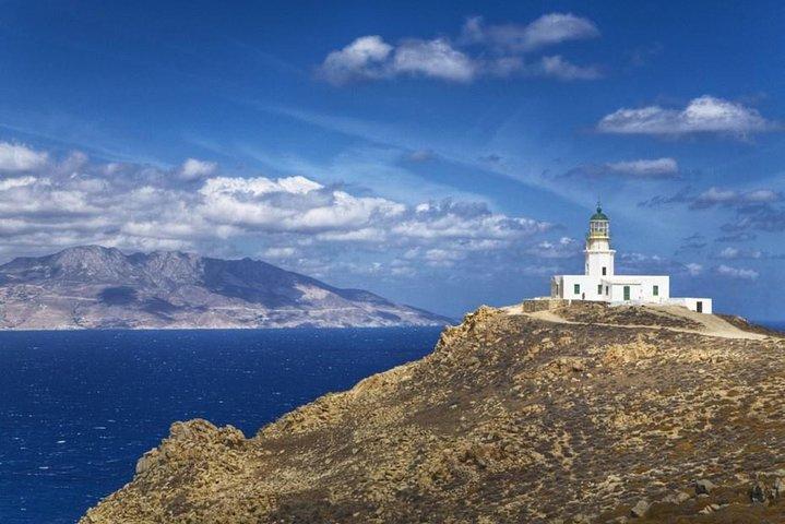 Sunset Armenistis Lighthouse