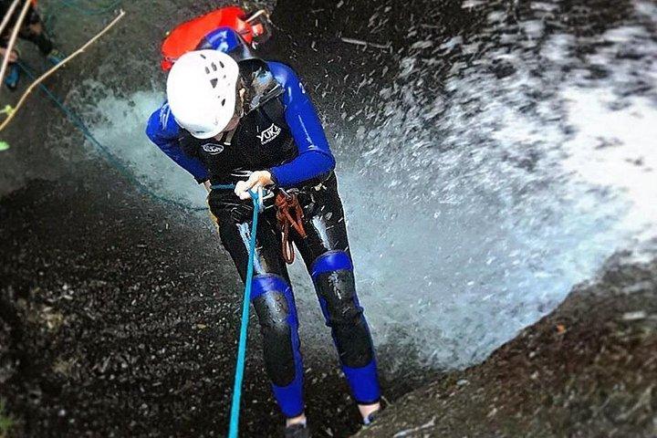 CANYONING aquatic and fun route in Gran Canaria