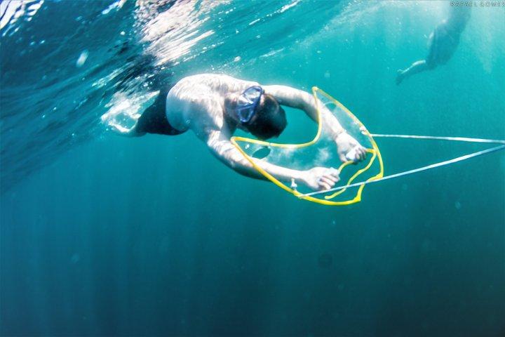 Bådtur til øerne i Rio med Planasurf ubådsflyvning.