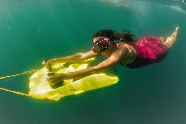 Bådtur til øerne i Rio med Planasurf ubådsflyvning.