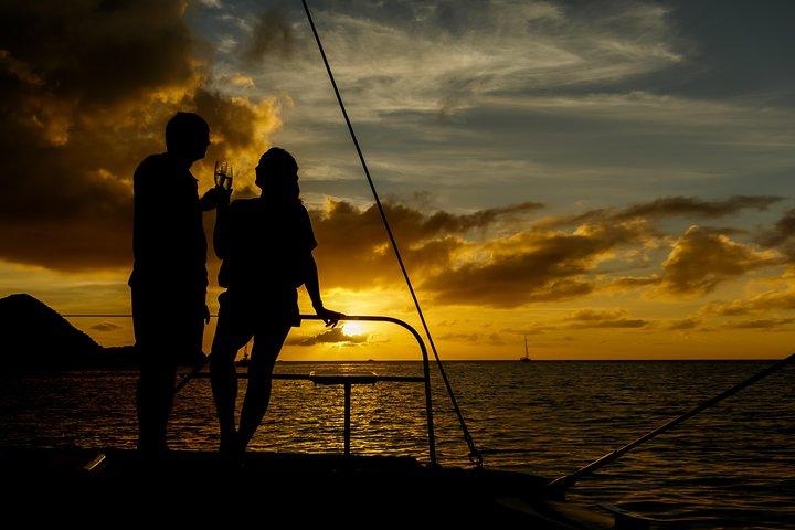 Kryssning solnedgångsfest i Castries