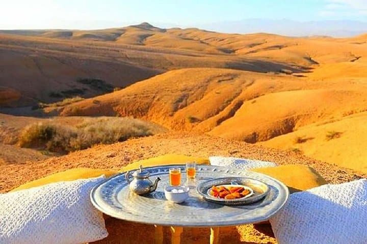 Agafay Desert Day Trip & Atlas Mountains with Camel Ride