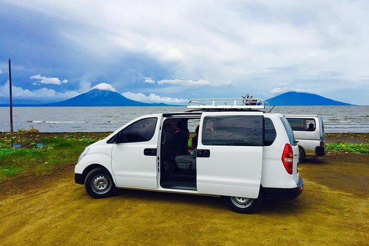 Transporte privado de um caminho para o Aeroporto de Managua para San Juan del Sur