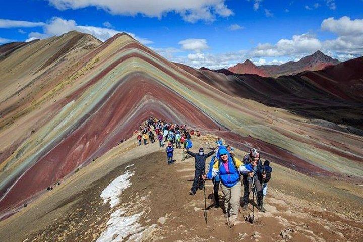 De Cusco: Rainbow Mountain 1 dia + refeições