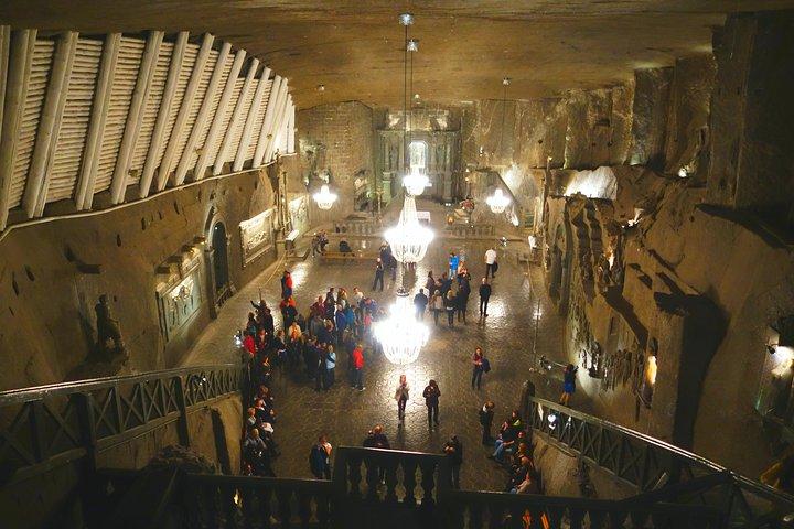 Desde Cracovia : Wieliczka Salt Mine Group Traslado y Tour Opciones