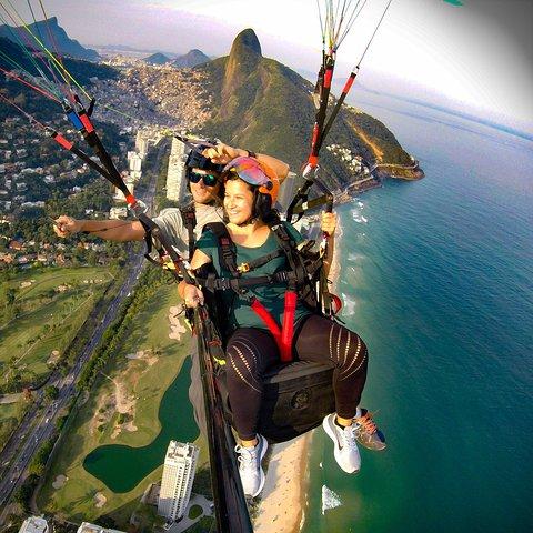 Fly from Paragliding in Rio de Janeiro