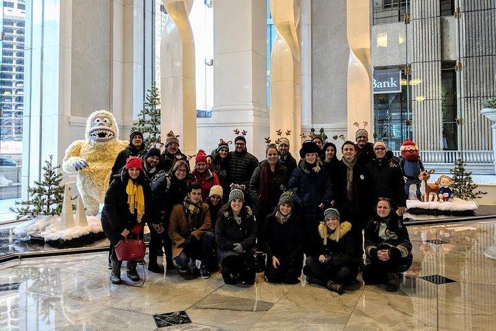 Julgran Crawl Upplev Chicago på semestern