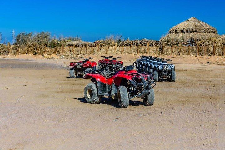 5 uur Quad Bike Sunset Safari