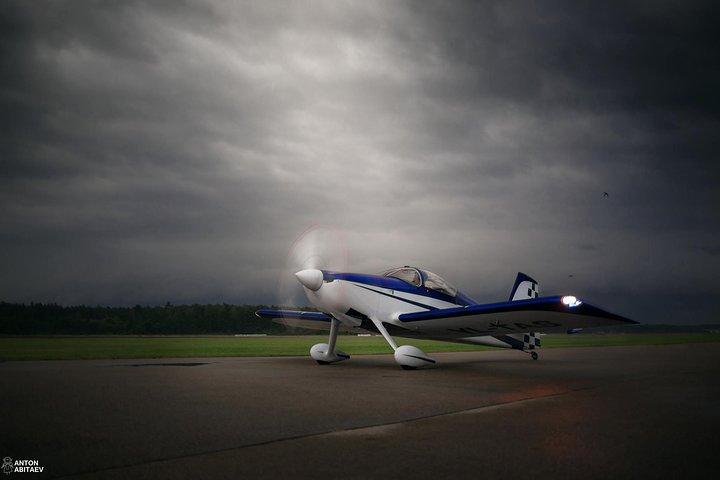 Flygflyg över Riga eller Lettland