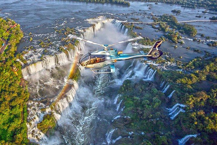Panorama-Hubschrauberflug über Iguassu Falls