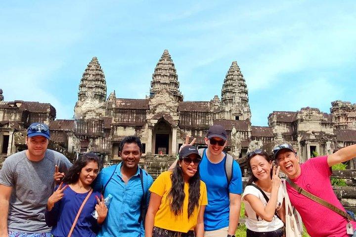 Udforskning af Angkor Wat i små grupper med ekspertguide